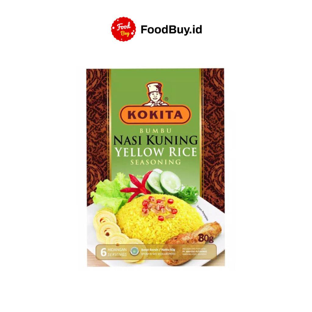 Jual Kokita Bumbu Nasi Kuning Yellow Rice Seasoning 30 gr | Shopee ...