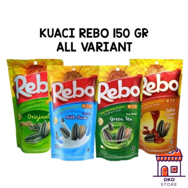 Jual Rebo Kuaci Biji Bunga Matahari 150 Gram All Varian Rasa Original