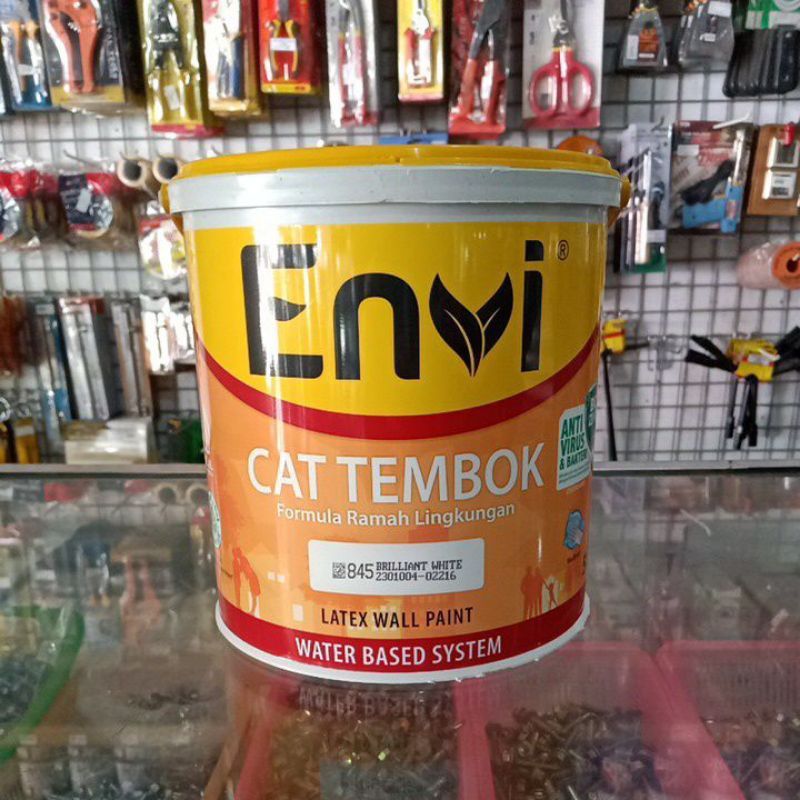 Jual Cat Tembok Envi 5kg Shopee Indonesia 4777