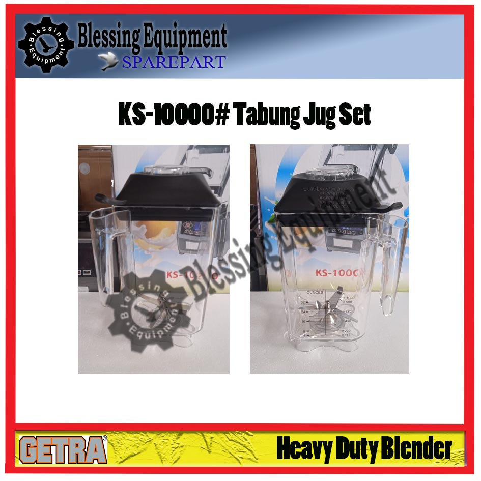 Jual KS10000 Sparepart Tabung Set / Jar Set Blender GETRA ORIGINAL