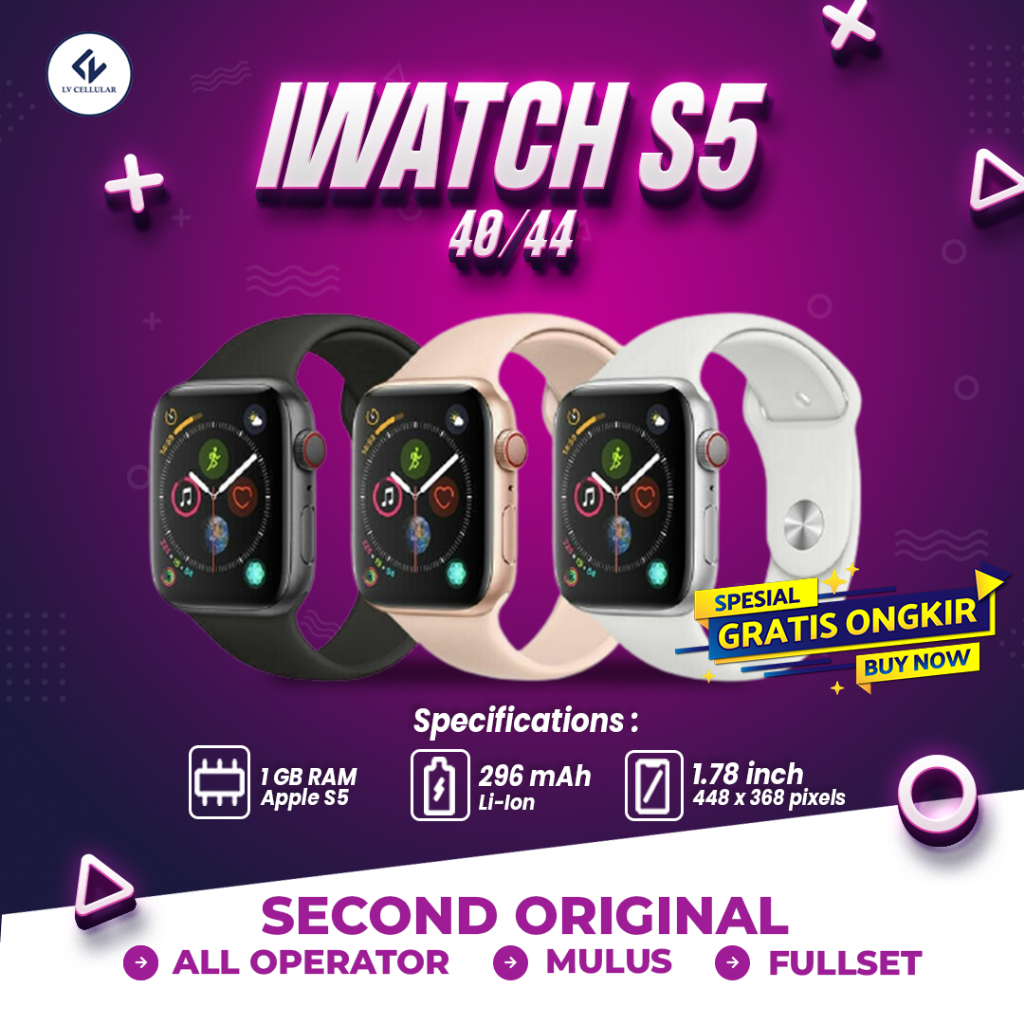 Jual Apple Watch Series 5 44MM / 5 40MM Second Original 100 No Minus