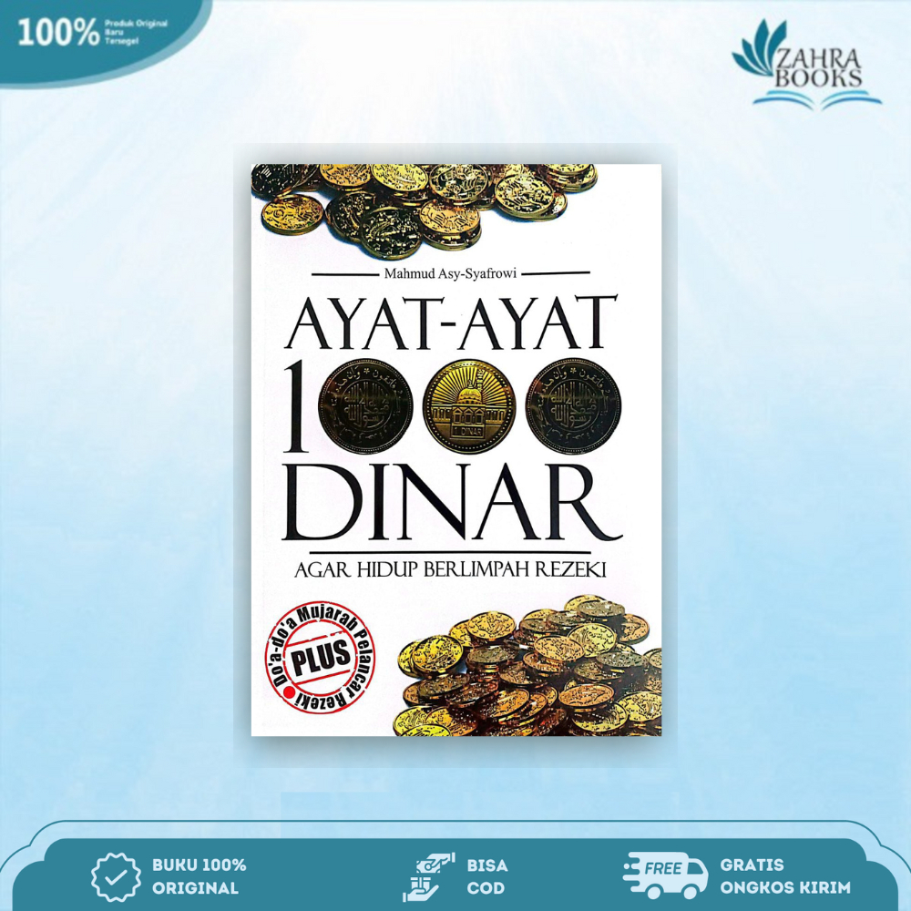 Jual Buku Ayat-Ayat 1000 DInar Agar Hidup Belimpah Rezeki By Mahmud Asy ...