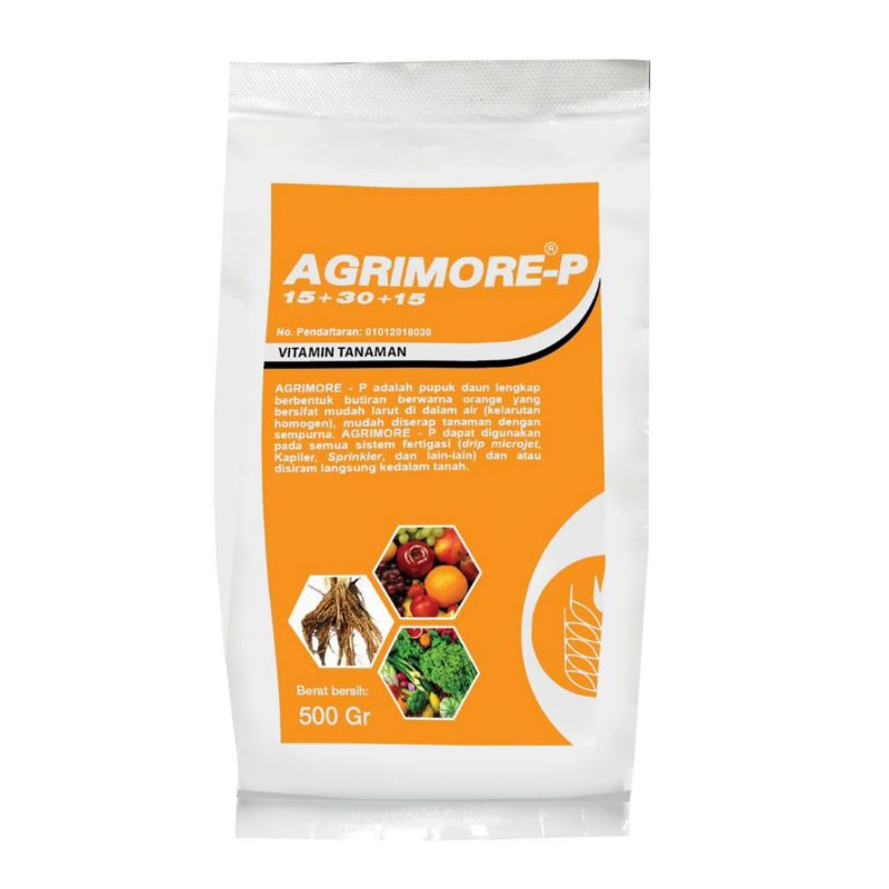Jual AGRIMORE P (Orange) Vitamin Pupuk Tanaman 500 gram | Shopee Indonesia