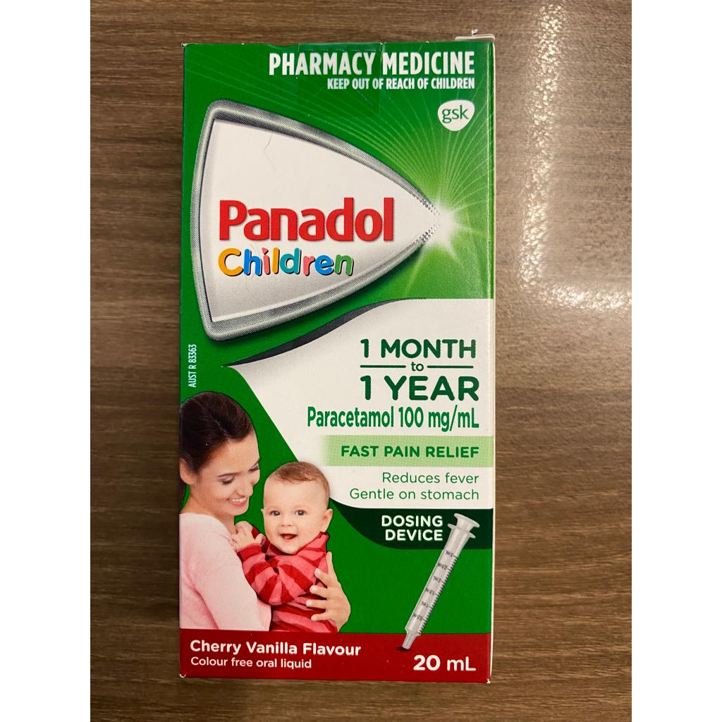Jual Panadol Children Paracetamol 100mg/ml 1 Mount to 1 Year Shopee