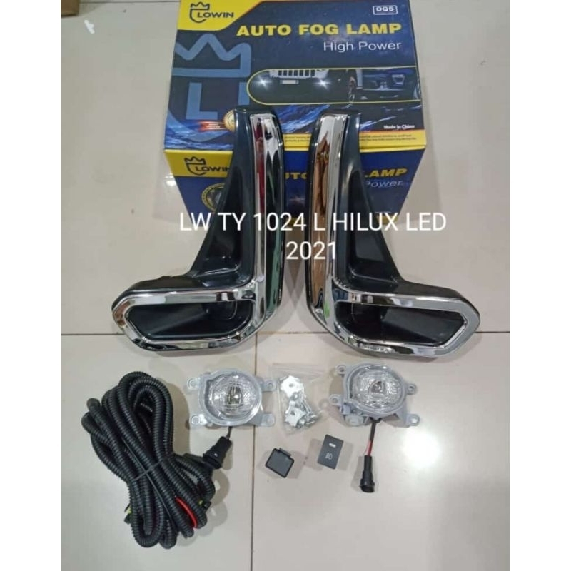 Jual Foglamp Lampu Kabut Toyota Hilux Revo Hilux Rocco Tahun Ty Led Shopee