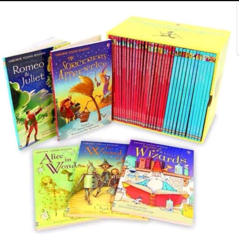 Jual Termurah Story Book Usborne My Reading Collection Box Kuning/ Buku ...