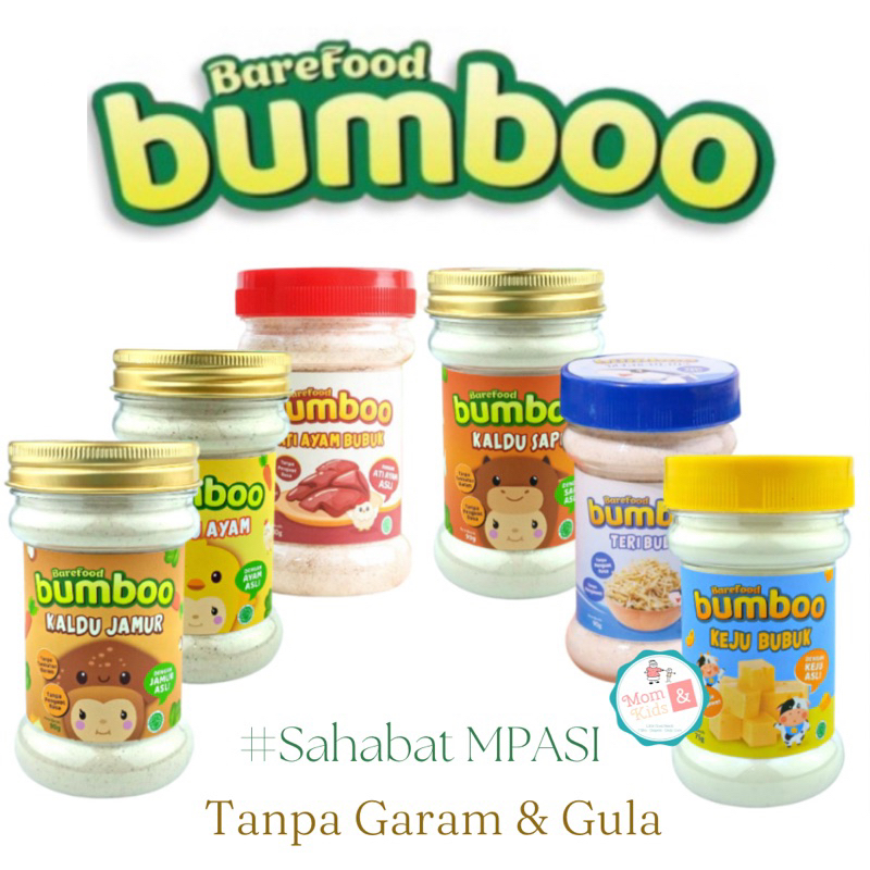 Jual BAREFOOD BUMBOO Kaldu Asli Ayam Jamur Sapi Kaldu Anak MPASI No