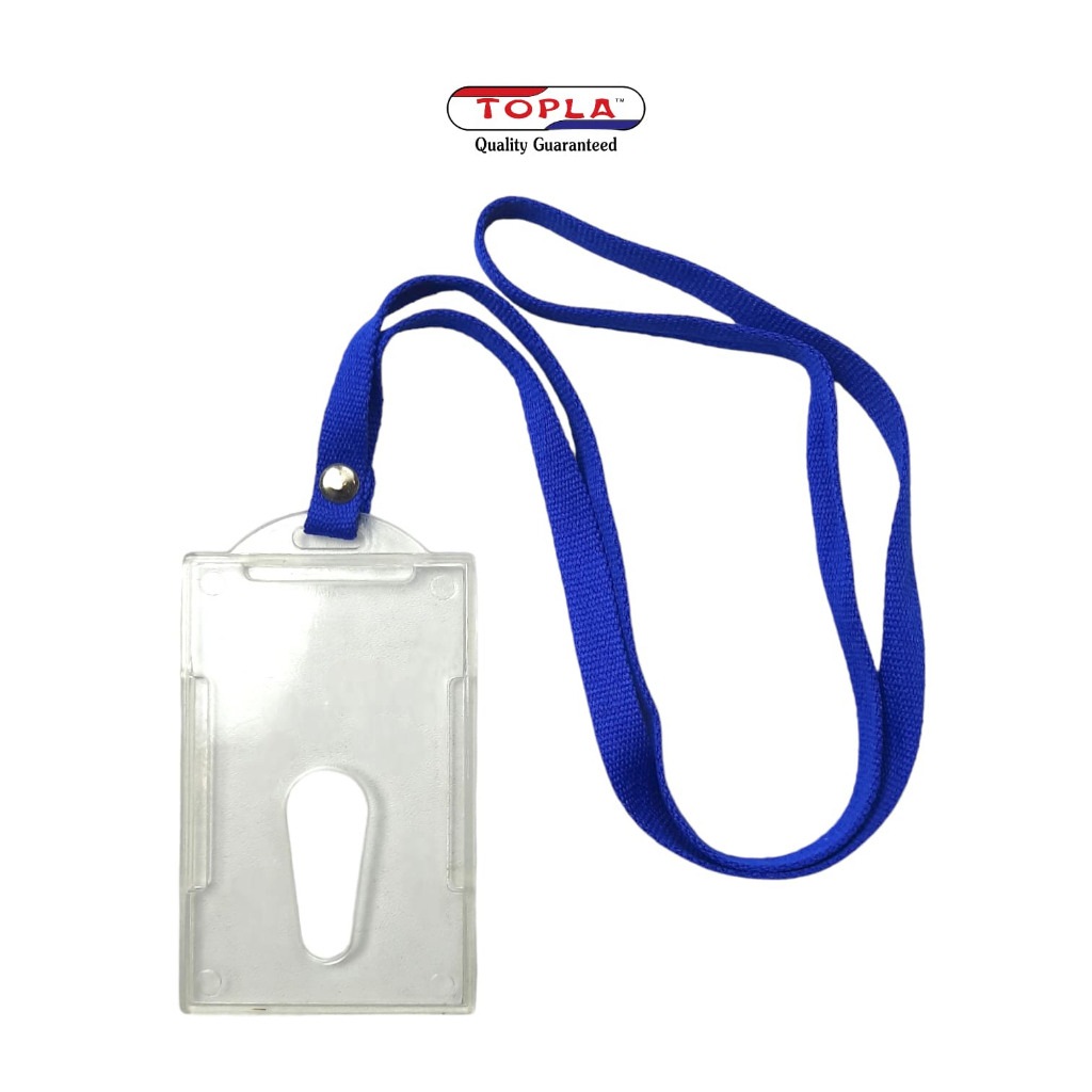 Jual Topla Id Card Dan Tali Webbing Cm Name Tag Kombinasi Praktis