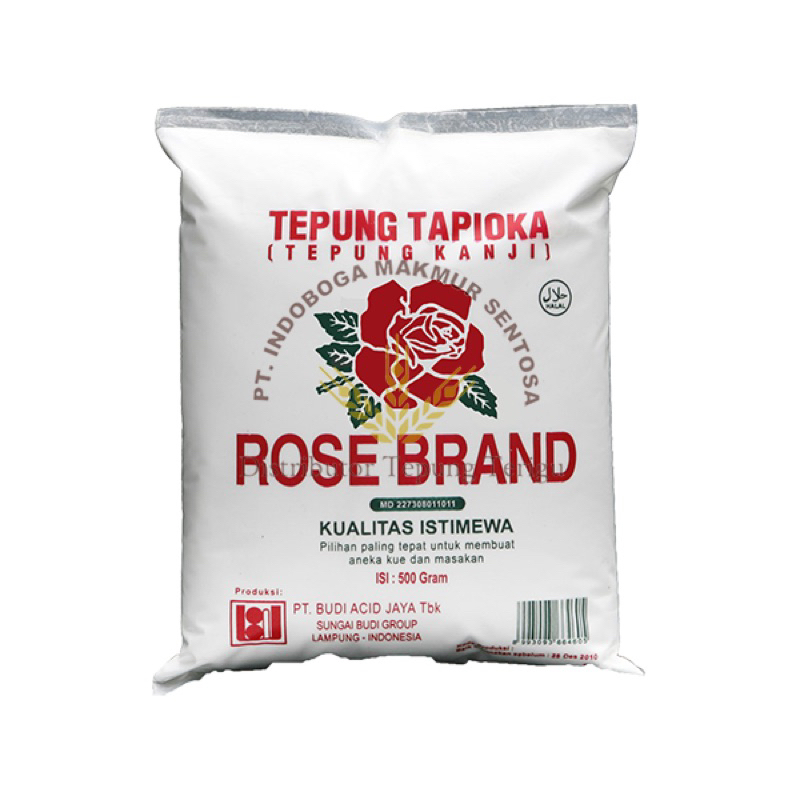 Jual Tepung Tapioka Rose Brand 500gr Shopee Indonesia