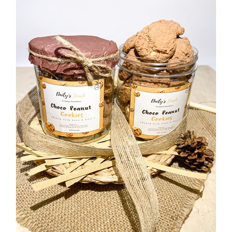 Jual Cookies / Choco chips / Choco Butter / Choco Peanut | Shopee Indonesia