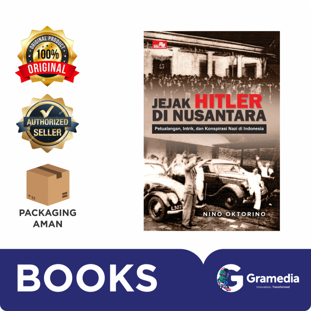 Jual Gramedia Bandung Jejak Hitler di Nusantara Petualangan, Intrik