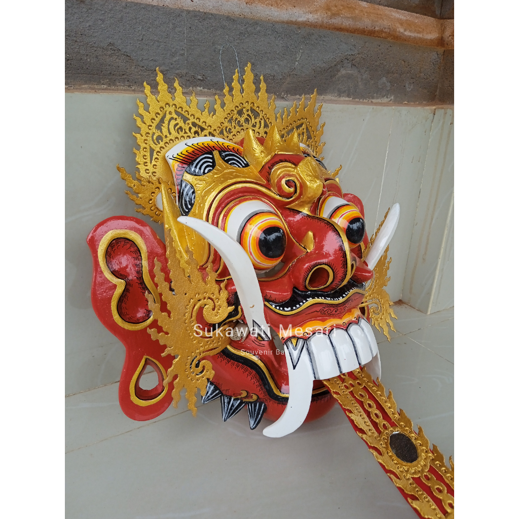Jual Topeng Tapel Rangda Bali Halus Jumbo Kualitas Pentas Lengkap ...