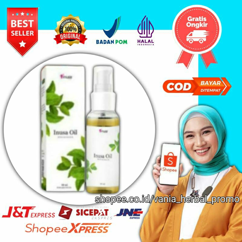 Jual Inusa Oil Minyak Balur Original Atasi Nyeri Sendi Masuk Angin