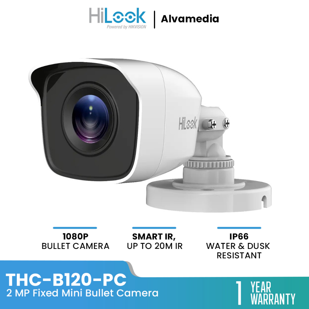 Jual Camera Cctv Outdoor Hilook Thc B Pc Full Hd Mp P Bergaransi Resmi Shopee Indonesia