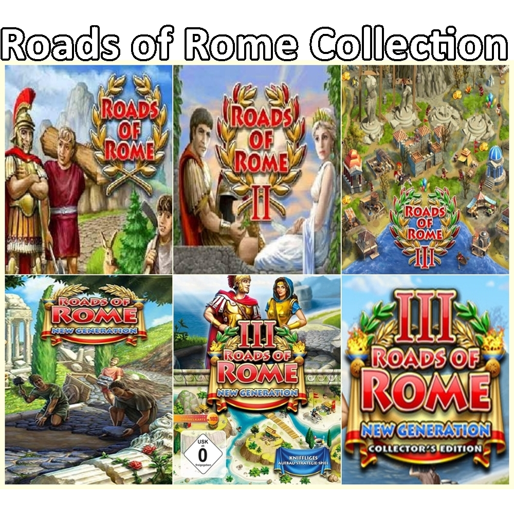 Jual Roads of Rome Collection Game untuk Komputer PC Laptop KOLEKSI ...