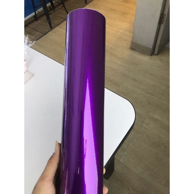 Purple Polished Metal Adhesive Vinyl –