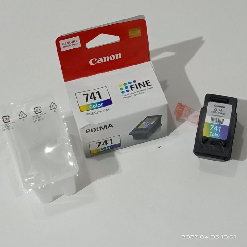 Jual Cartridge kosong Canon Pixma Original 740 741 Shopee Indonesia