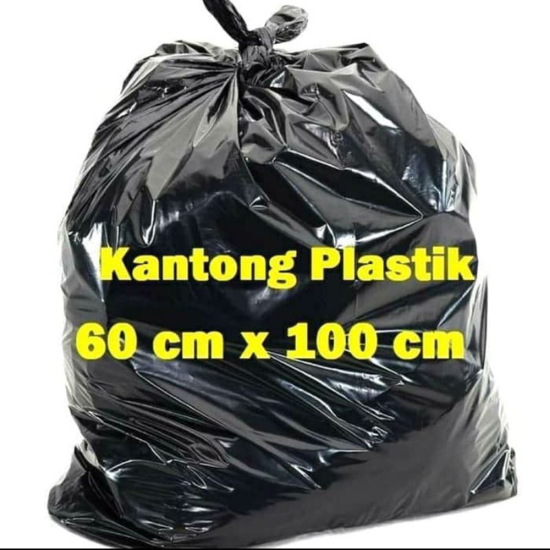 Jual Plastik Besar Sampah Per Lembar Kantongan Plastik Hitam Sampah Kantong Plastik Jumbo Sampah 6882