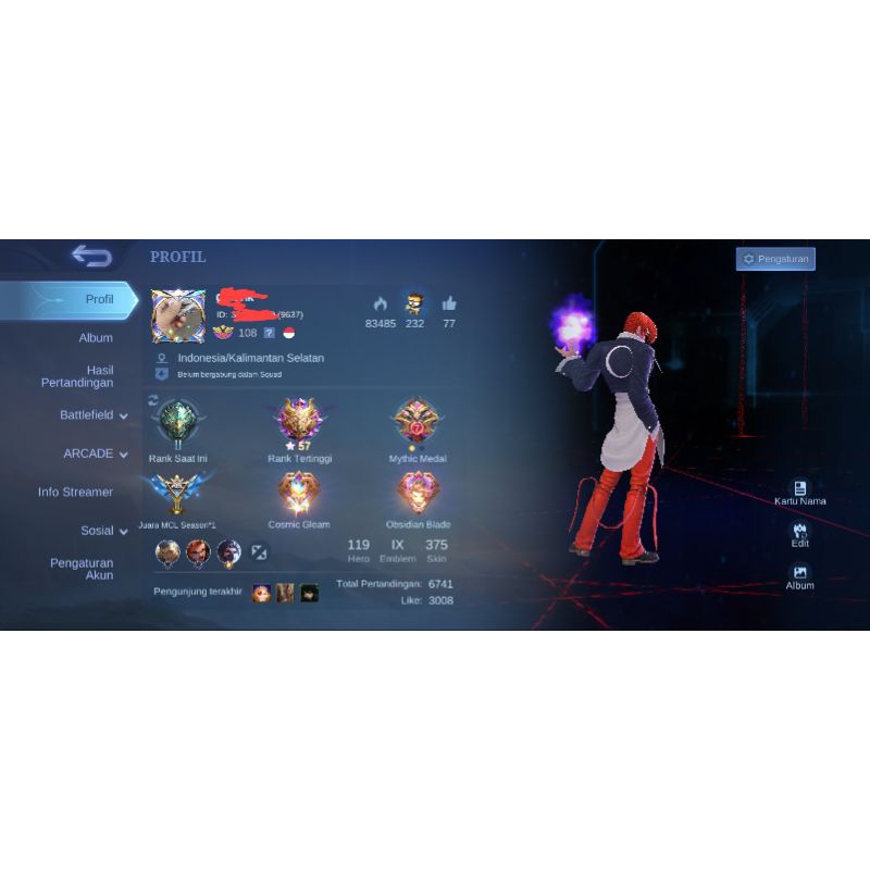 Jual Akun sultan mobile legends | Shopee Indonesia