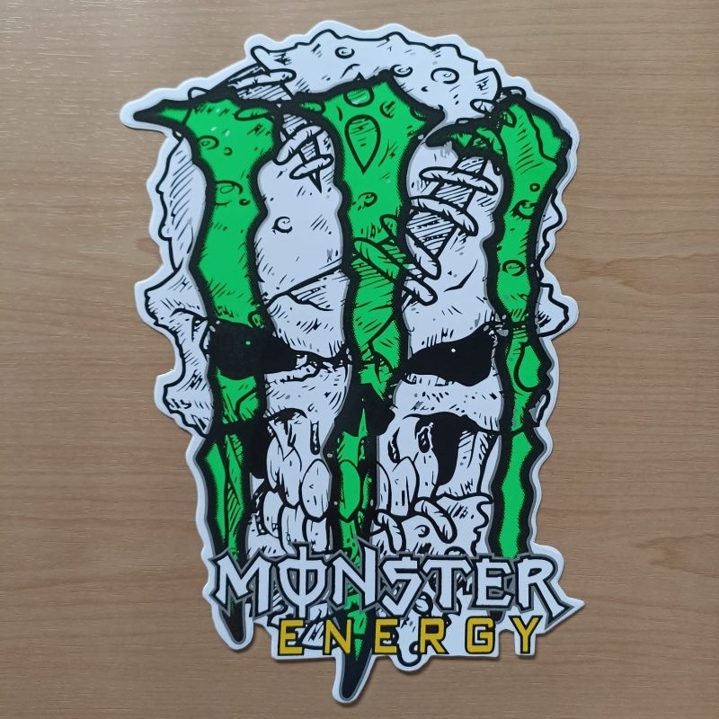 Jual Stiker dasbor monster stiker dashbor motor monster energy Dasbor ...
