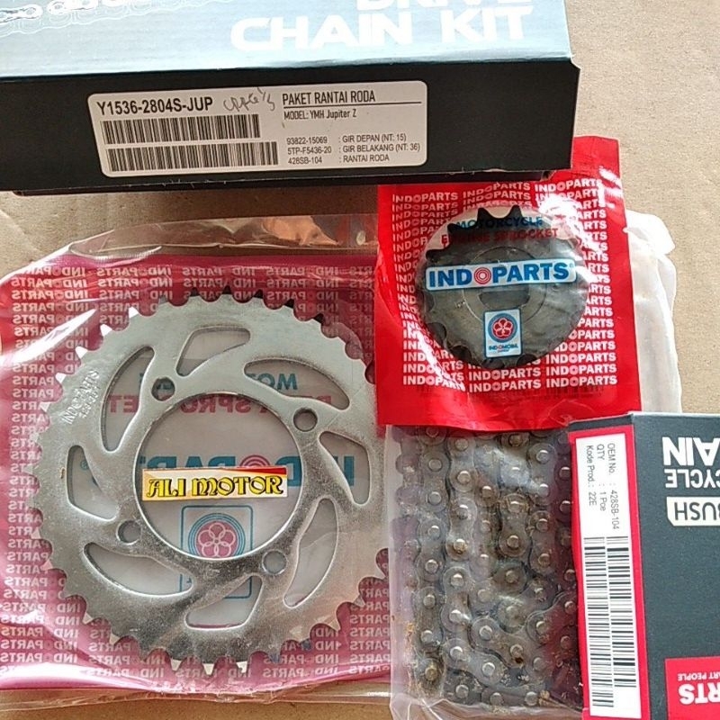 Jual Gir set gear paket jupiter old jupiter z Y15362804SJUP ori