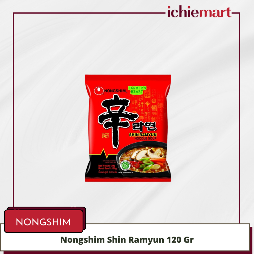 Jual Nongshim Shin Ramyun 120 Gr | Shopee Indonesia