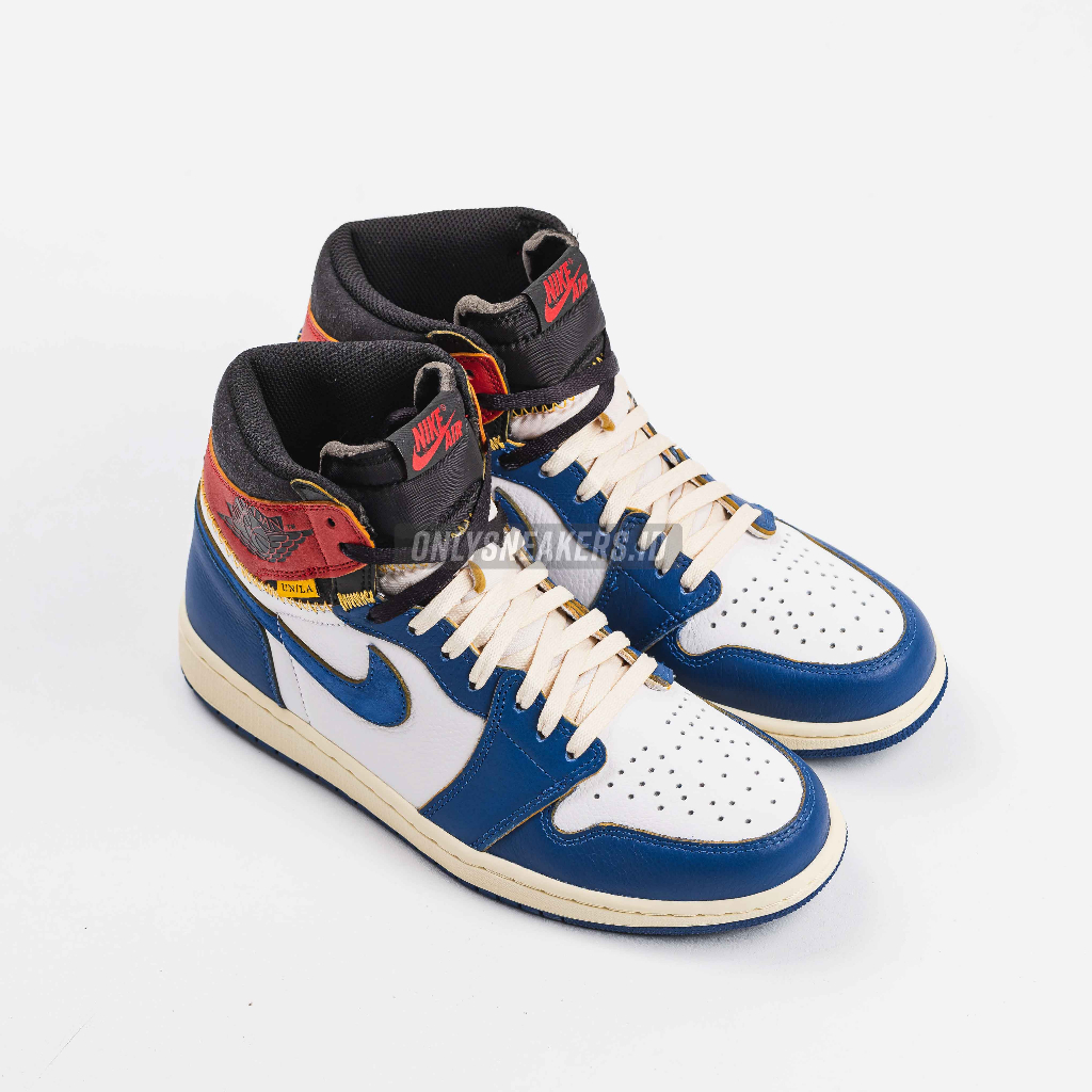 Storm Blue Jordans In Blau Air Jordan High Union Blue Toe