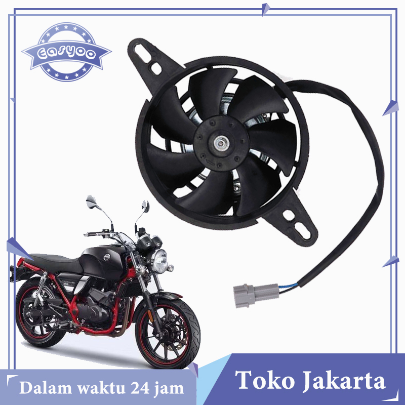 Jual Kipas Radiator Motor Universal Motorcycle Radiator Fan DC 12V for ...