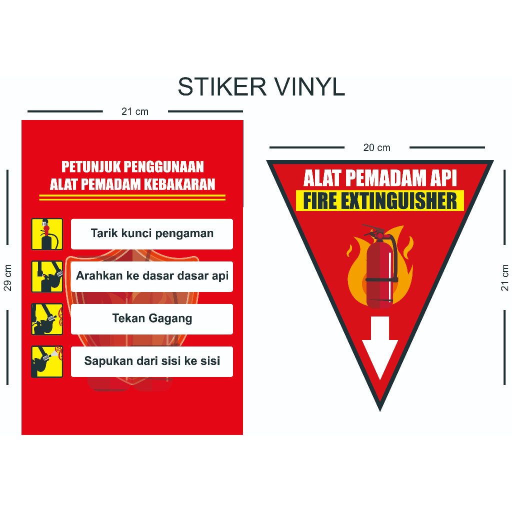 Jual STIKER APAR | Shopee Indonesia