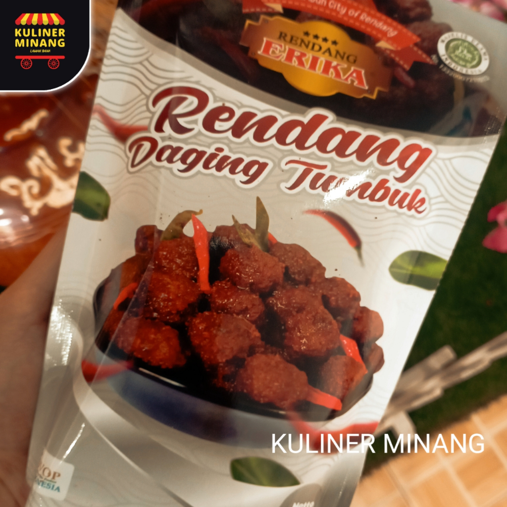 Jual Rendang Daging Tumbuk Erika Original Oleh-Oleh Cemilan Makanan ...