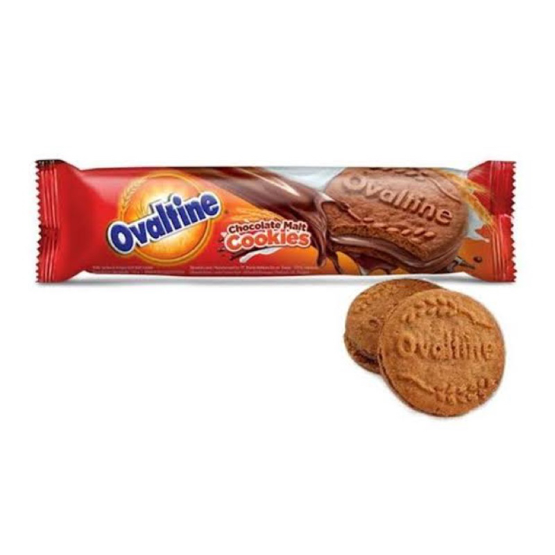 Jual BISKUIT OVALTINE CHOCOLATE MALT COOKIES 30GRAM ECERAN 1PCS ...