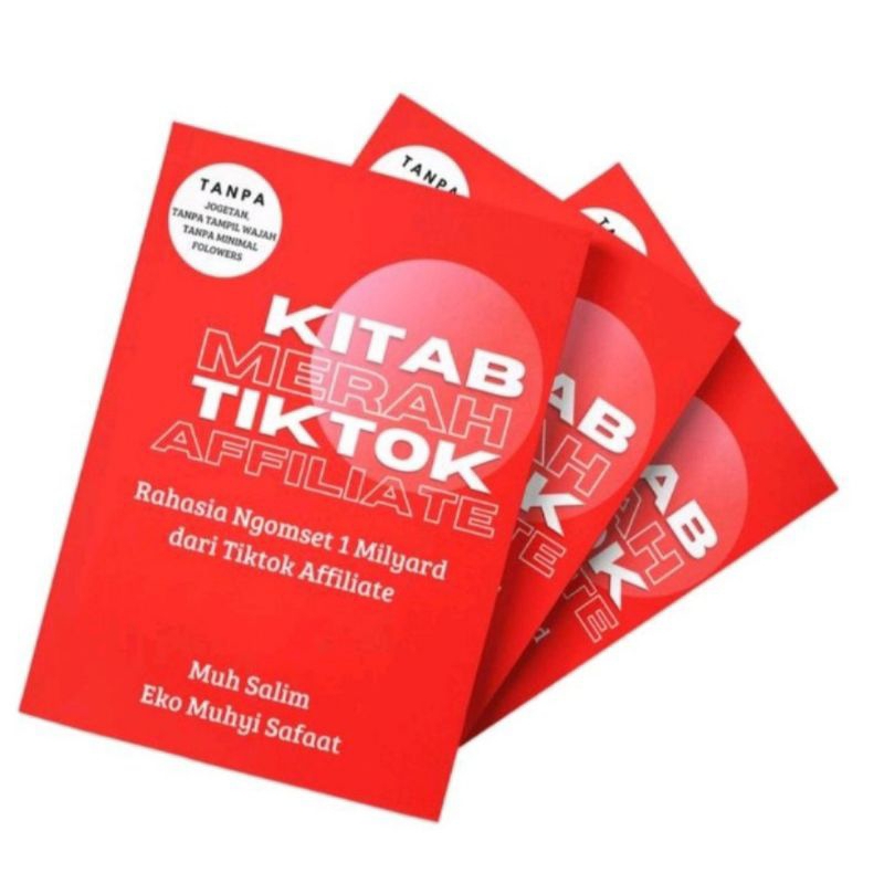Jual Kitab merah tiktok affiliate Shopee Indonesia