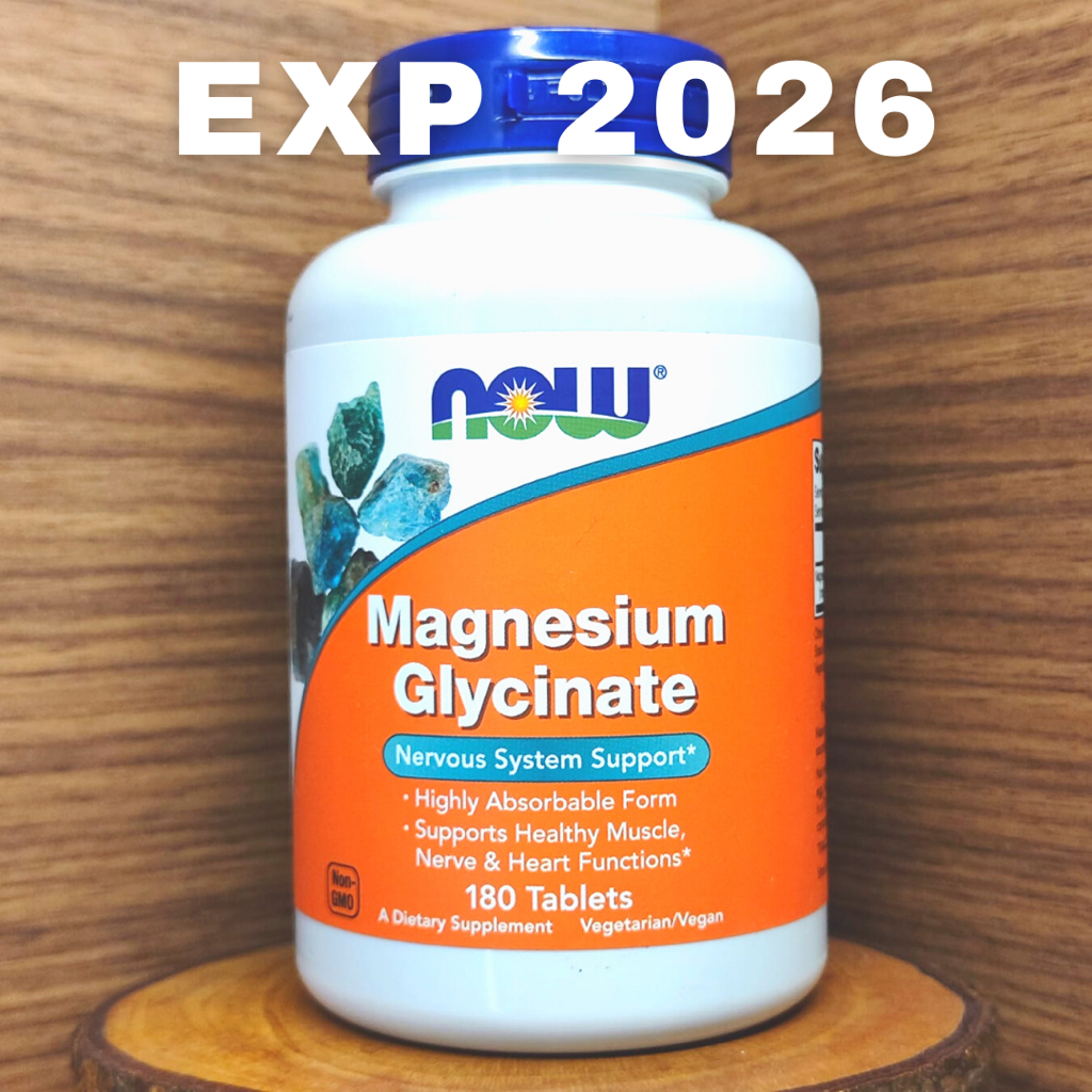 Jual Now Foods Magnesium Glycinate isi 180 Tablets Now Food Shopee