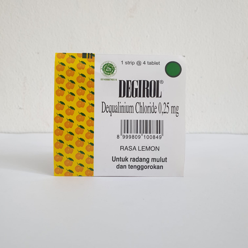 Jual Degirol Rasa Lemon 1 Strip 4 Tablet | Shopee Indonesia