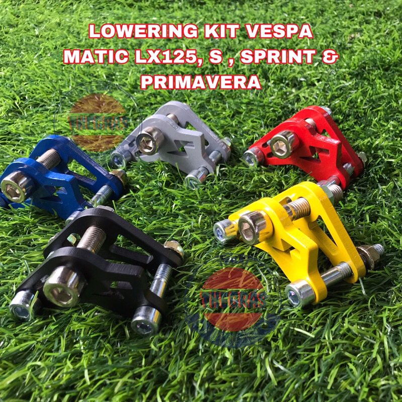Jual Lowering Kit Vespa Lowering Kit Vespa Sprint Lowering Kit Vespa