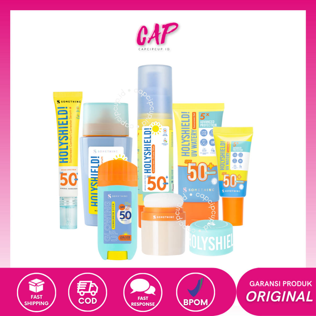 Jual CAP SOMETHINC Sunscreen Original (Physical Glowing Up Sun Stick