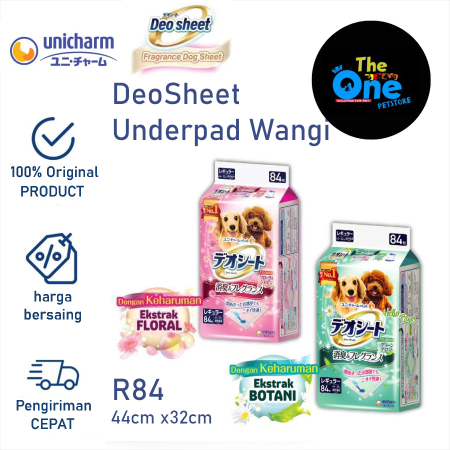 Jual UnderPad Unicharm Deo Sheet Deosheet underpad per lembar repack ...