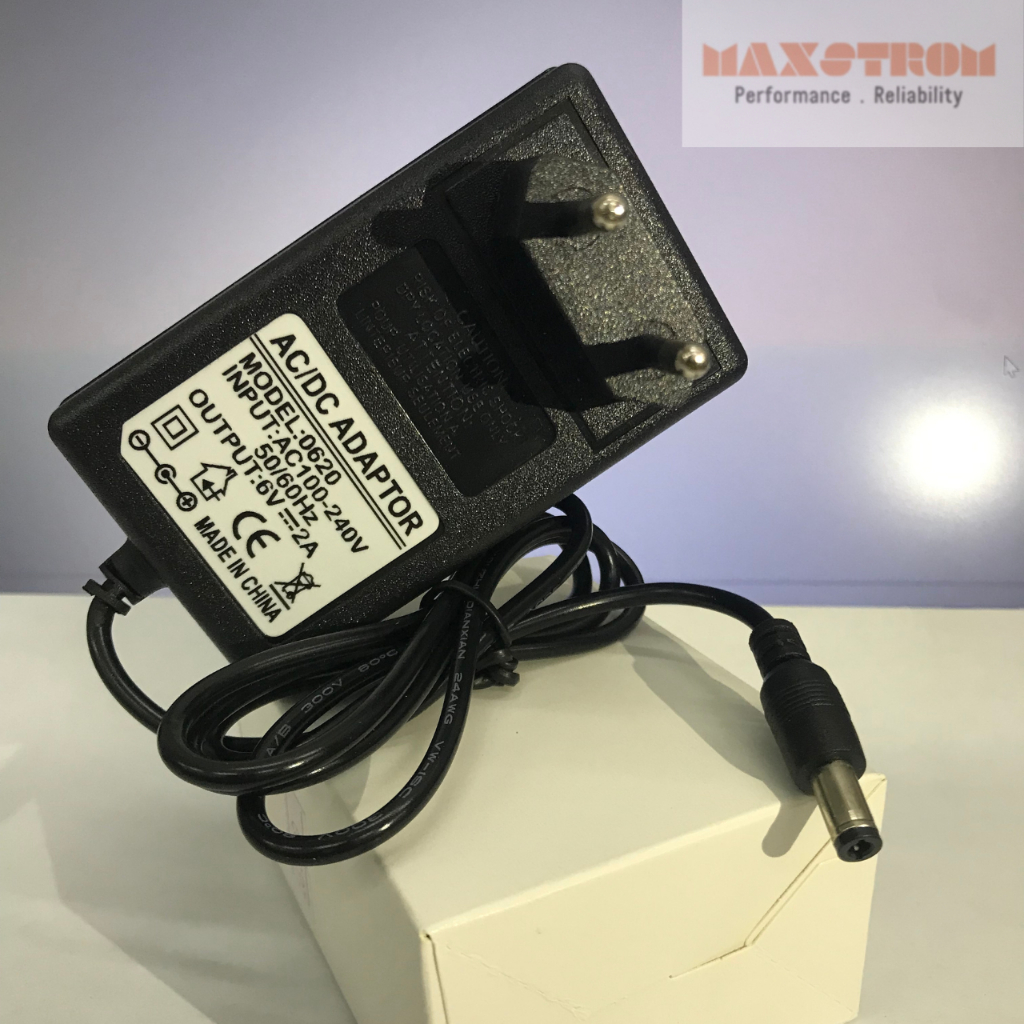 Jual Adaptor/Charger mainan mobil PMB/ motor PCX aki 6v 2000mAh/2Amper