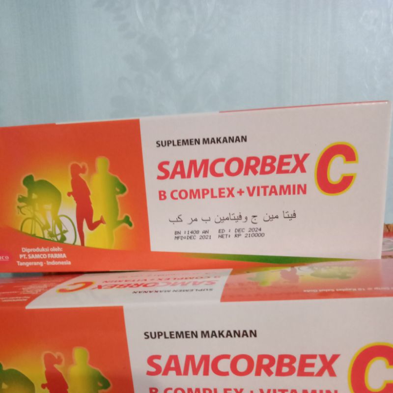 Jual Termurah Samcorbex vitamin c isi 100 tablet | Shopee Indonesia