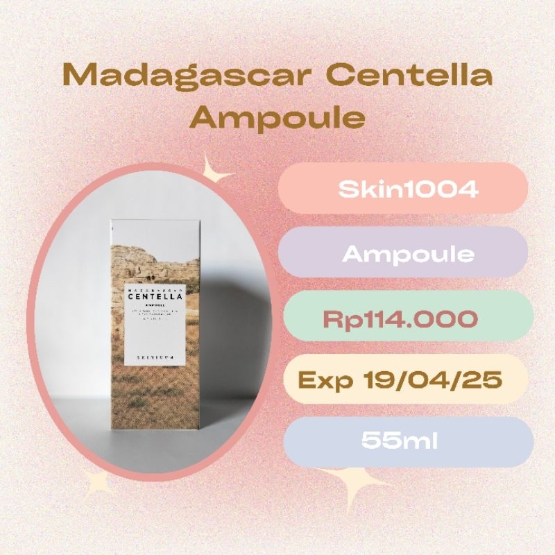 Jual CEK ONGKIR Skin1004 Madagascar Centella Ampoule 55ml | Shopee ...