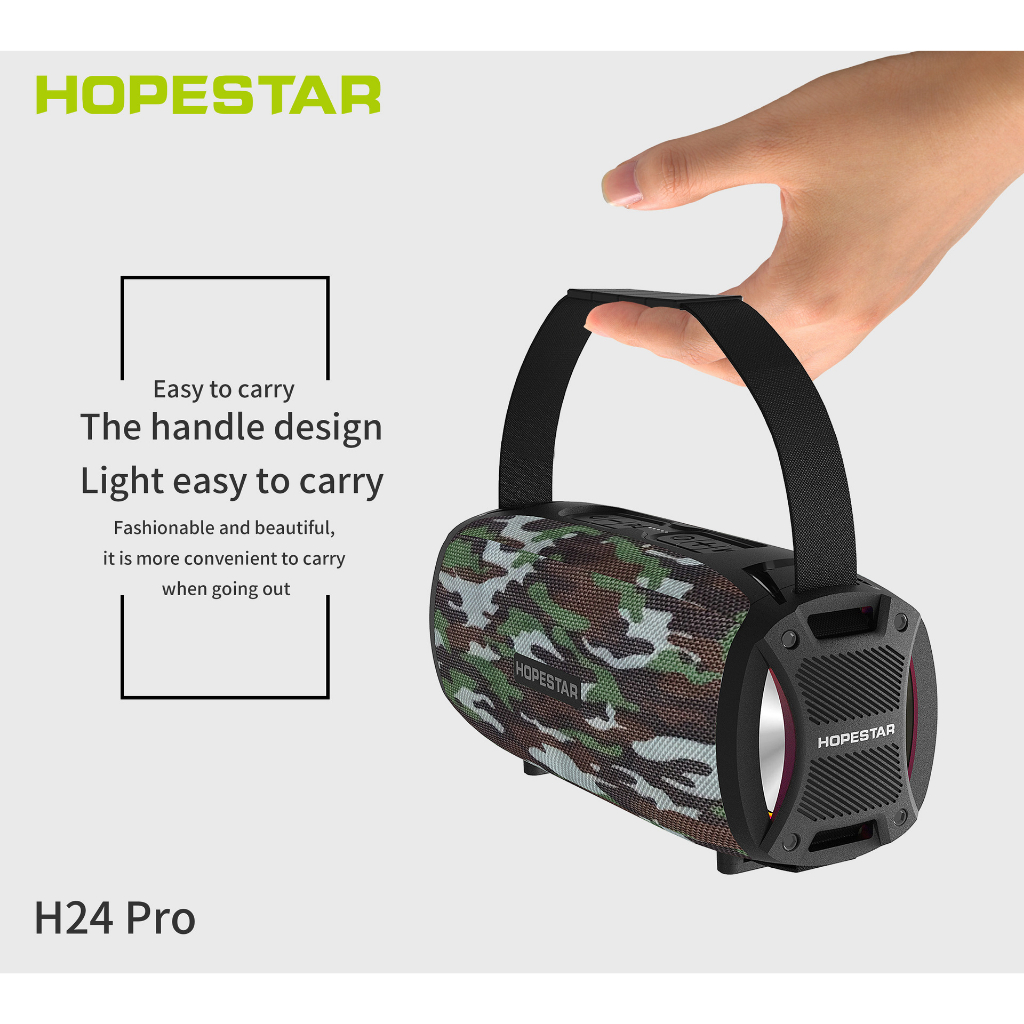 Jual [ Speaker ] Hopestar H24 Pro wirelless bluetooth speaker portable ...