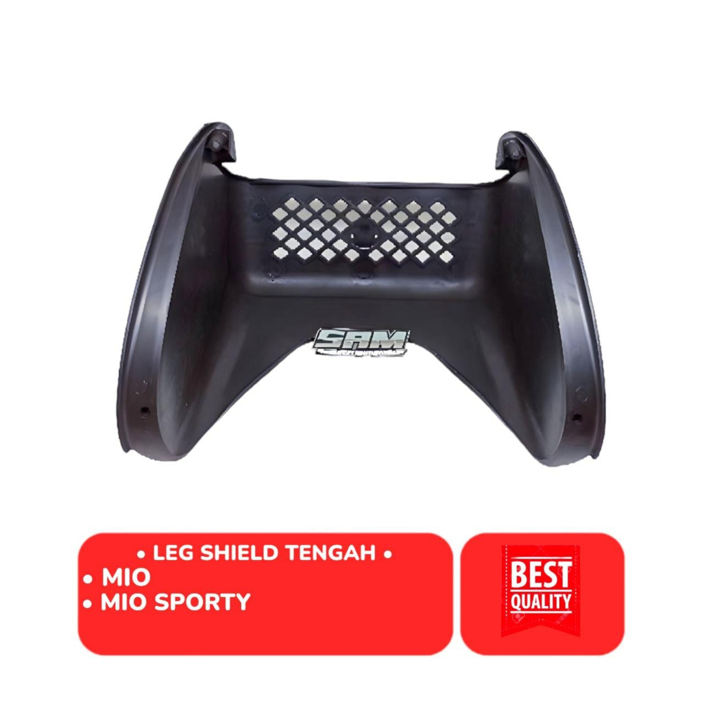 Jual LEG SHIELD CONTAINER KERANJANG TENGAH YAMAHA MIO HITAM MERK TGP ...