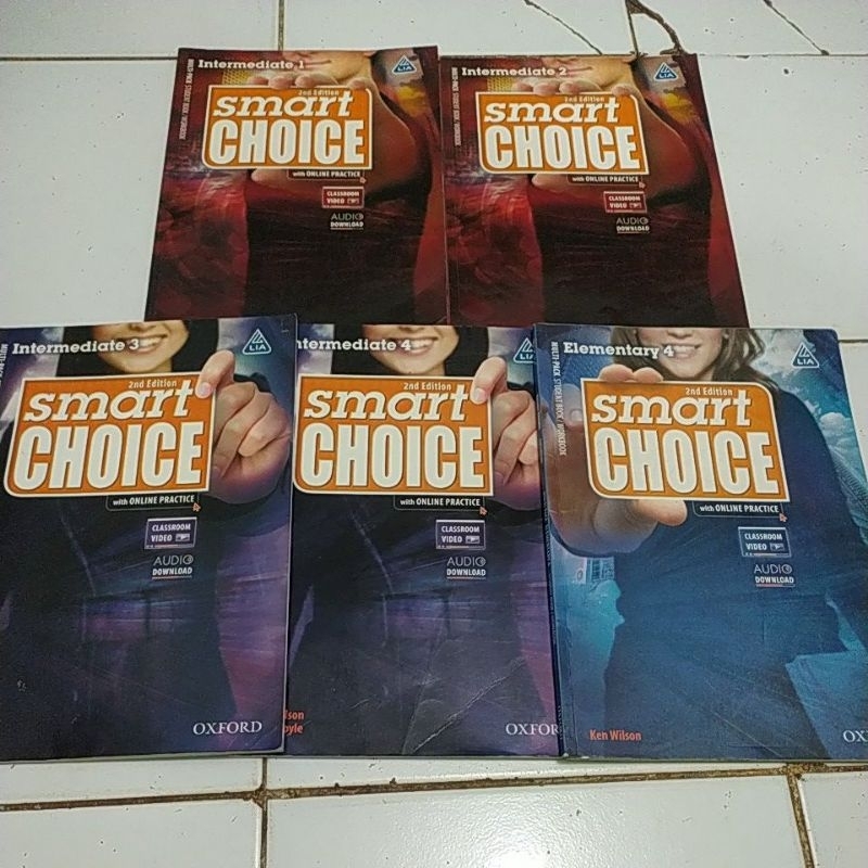Jual HARGA 1AN SMART CHOICE 2END EDITION INTERMEDIATE 1.2.3.4 STUDENT ...