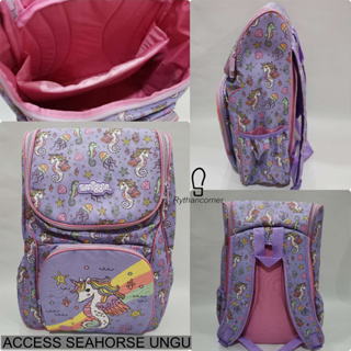 Smiggle Mirage Access Backpack- Purple