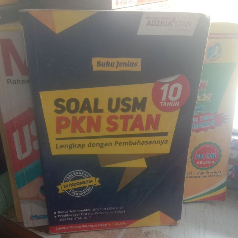 Jual BUKU SOAL USM PKN STAN LENGKAP DENAGAN PEMBAHASAN | Shopee Indonesia