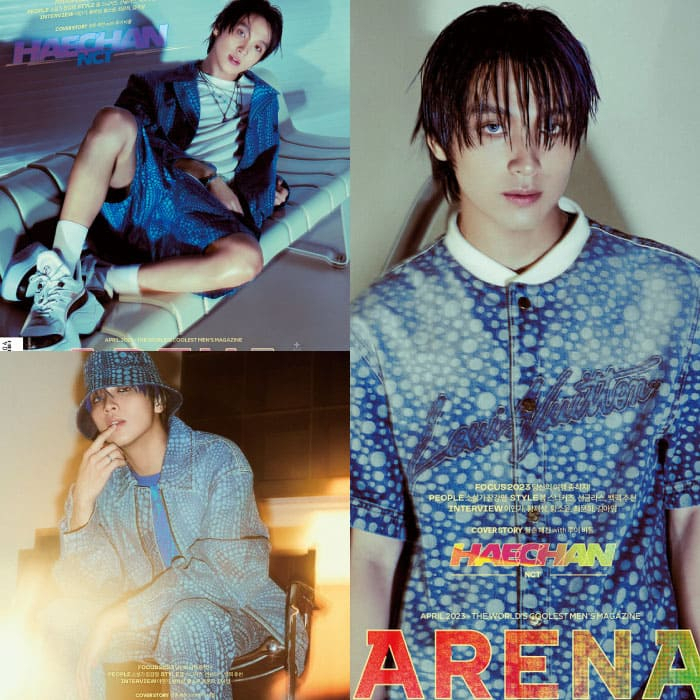 Jual READY STOCK MAGAZINE ARENA HOMME COVER NCT HAECHAN CONTENT