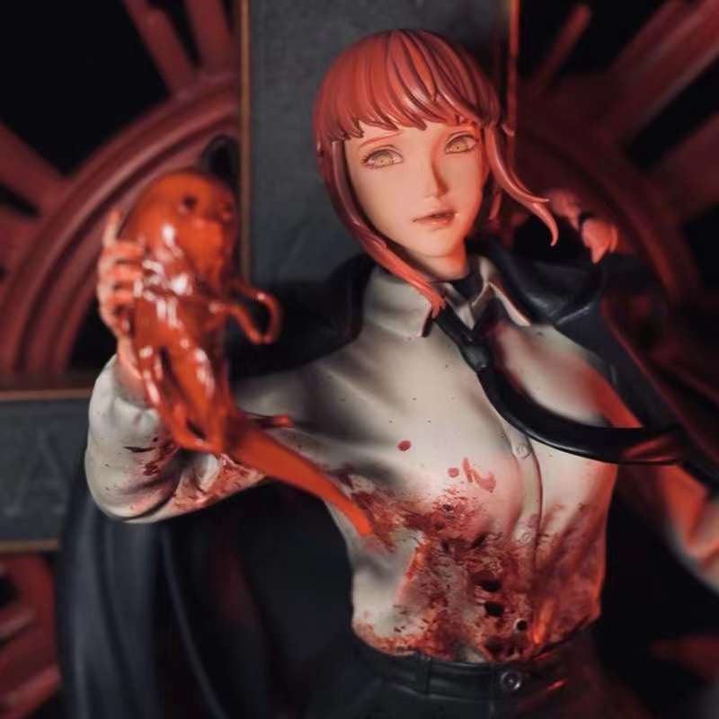 Jual action figure model statue chainsaw man makima box | Shopee Indonesia