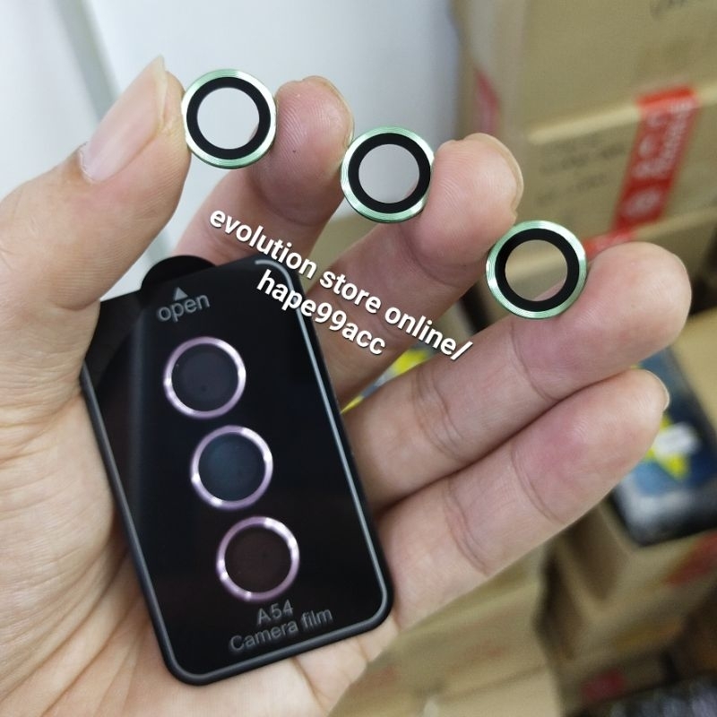 Jual Samsung A15 A24 A34 5G A54 5G M15 M54 5G metal ring camera lens ...