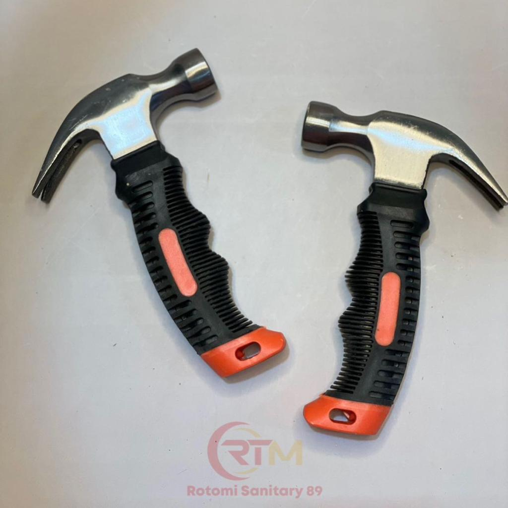 Jual Palu Kambing Mini 8 OZ Gagang Cebol Pendek Mini Claw Hammer ...