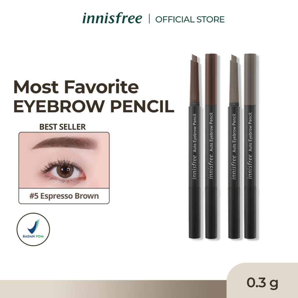 Jual Innisfree Auto Eyebrow Pencil 0.3g Shopee Indonesia